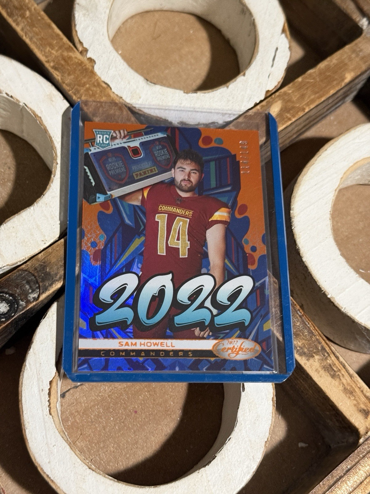 2022 Panini Certified Sam Howell Mirror Orange 2022 Insert/149 !!!