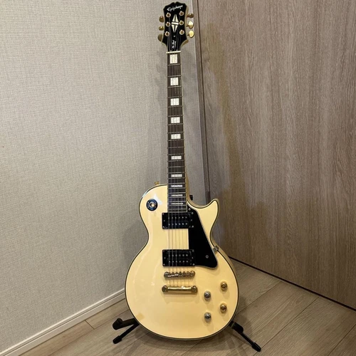 Epiphone Les Paul Custom White Eeserial