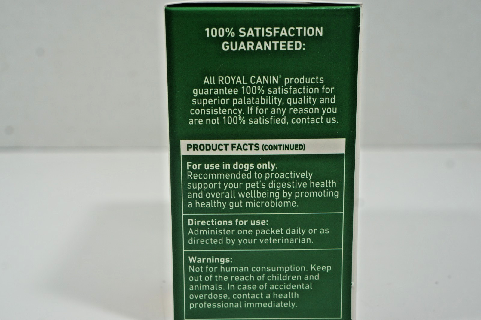 Royal Canin Probiotics for Dogs Digestive and Immune Health Powder 30 count 