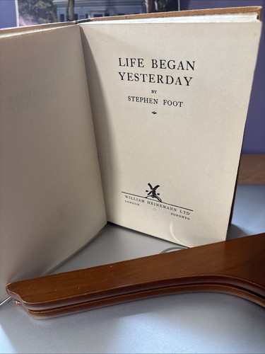 Life Began Yesterday by Stephen Foot alcoholics anonymouse,oxford group signed . - Picture 8 of 18