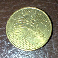 Spain 10 Euro Cent Coin & Chile 2 Centimos 1969 Bronze Coins Lot