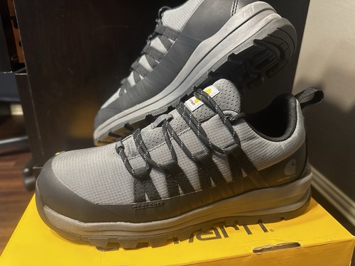 Carhartt Mens Black/Grey Gilmore Ripstop Nano Toe shoe with Lace-Up Closure BNIB - Picture 4 of 5