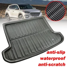 Cargo Liner Rear Trunk Floor Mat Boot Tray Carpet For Hyundai Tucson TL 2016-21.