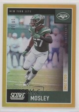 2020 Score Gold Zone 10/50 CJ Mosley #39 f1i
