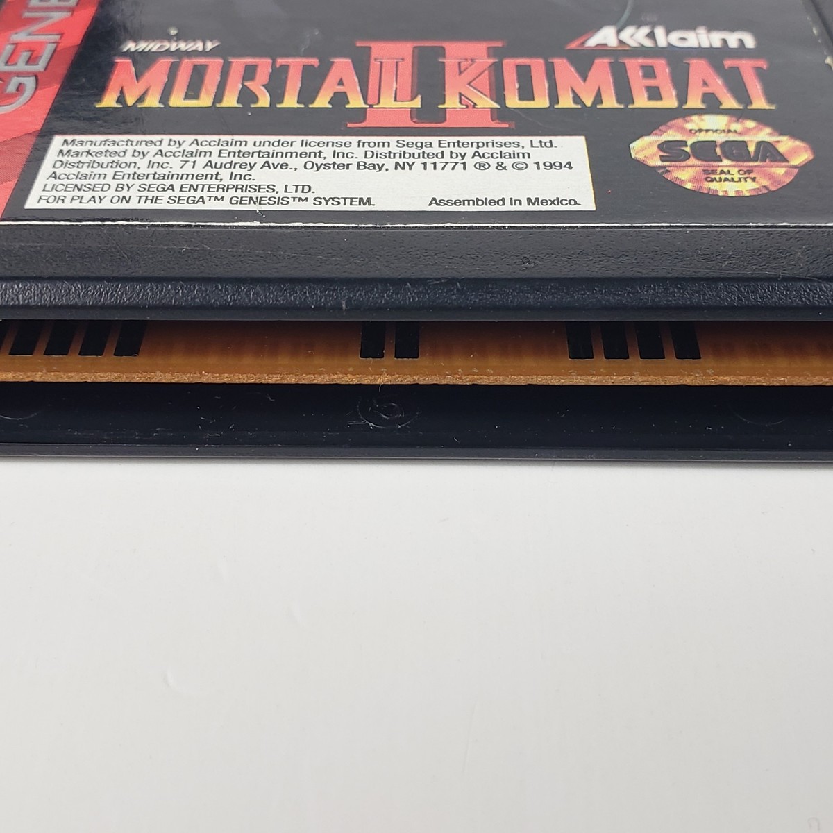 MORTAL KOMBAT 2 Sega Genesis CIB Tested & Works | Case, Game and Manual EUR 20,33 - ES