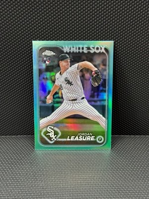2024 Topps Chrome Jordan Leasure /199 Aqua Refractor RC #USC94 White Sox
