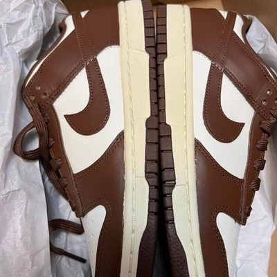 Nike Dunk Low 'Dark Mocha' Brown & White Sneakers