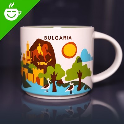 » STARBUCKS City Mug » BULGARIA « NEU » Tasse YOU ARE HERE YAH Bulgarien Sofia