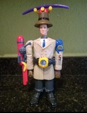 Disney McDonald's Inspector Gadget 14" Action Figure 1999 Complete w/ Belt