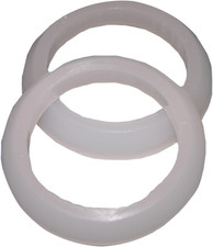 02-2287 Plastic/Poly 1-1/2 by 1-1/4-Inch Beveled Reducing Slip Joint Washers