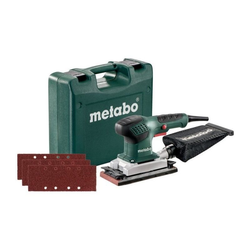 Ponceuse vibrante METABO SR 2185 Set pour rénover facilement les meubles en bois