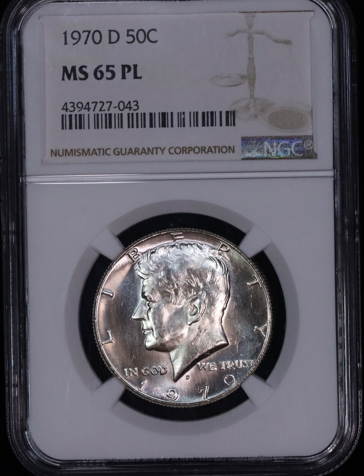 1970 D Kennedy Half Dollar NGC MS65 PL Prooflike, FREE SHIPPING | eBay