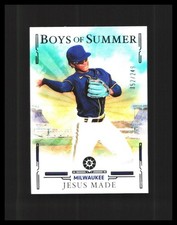 2025 Jesus Made - Panini Boys Of Summer /249 #8 Milwaukee Brewers 