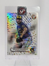 2023 Topps Pristine - Brandon Woodruff #130 Pristine Pulsar Refractor