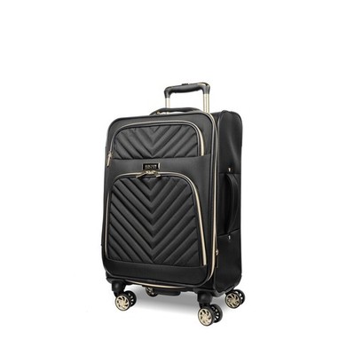 Kenneth Cole REACTION Chelsea Chevron Quilted Luggage, Black, 20