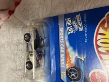 Hot Wheels Shelby Cobra 427 S/C Sports car Series White 7 sp WHEELS