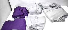 Bedsure 7 Piece Sheet Set Bedding Gray/Purple Full Size 87" x 99" Reversible
