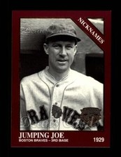 1994 Conlon Burgundy #1059 Joe Dugan Nicknames Braves 8 - NM/MT