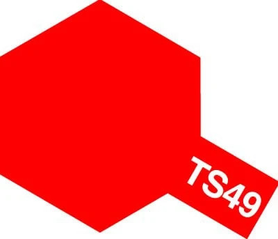 Tamiya Lack Farbe Sprühlack Mini TS-49 Bright Red (100ml)