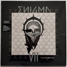 ENIGMA - Seven Lives Many Faces LP 180g Vinyl Monochrom Album Series VII EX