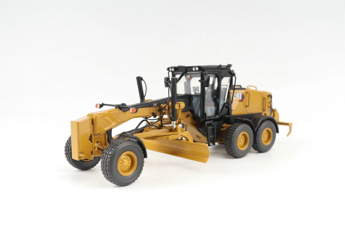 DM 1/50 Scale Cat 140 LVR Motor Grader Diecast Model Toy