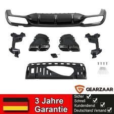 Heckdiffusor Diffusor + Auspuff Auspuffblenden für Mercedes Benz W213 S213