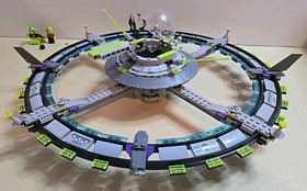 Lego 7065 Alien Mothership Space Alien Conquest Complete No Instructions ☆READ☆