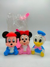 Topolino Paperino disney vintage pupazzi gomma ottime condizioni