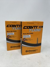 Continental Race 28 700 x 20-25c 42mm Presta Bike Tubes 2-PACK OPEN PACKAGE