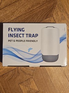 Indoor Plug-In Fruit Fly Insect Trap for Flies, Gnats, Bugs, Dimmable UV Light