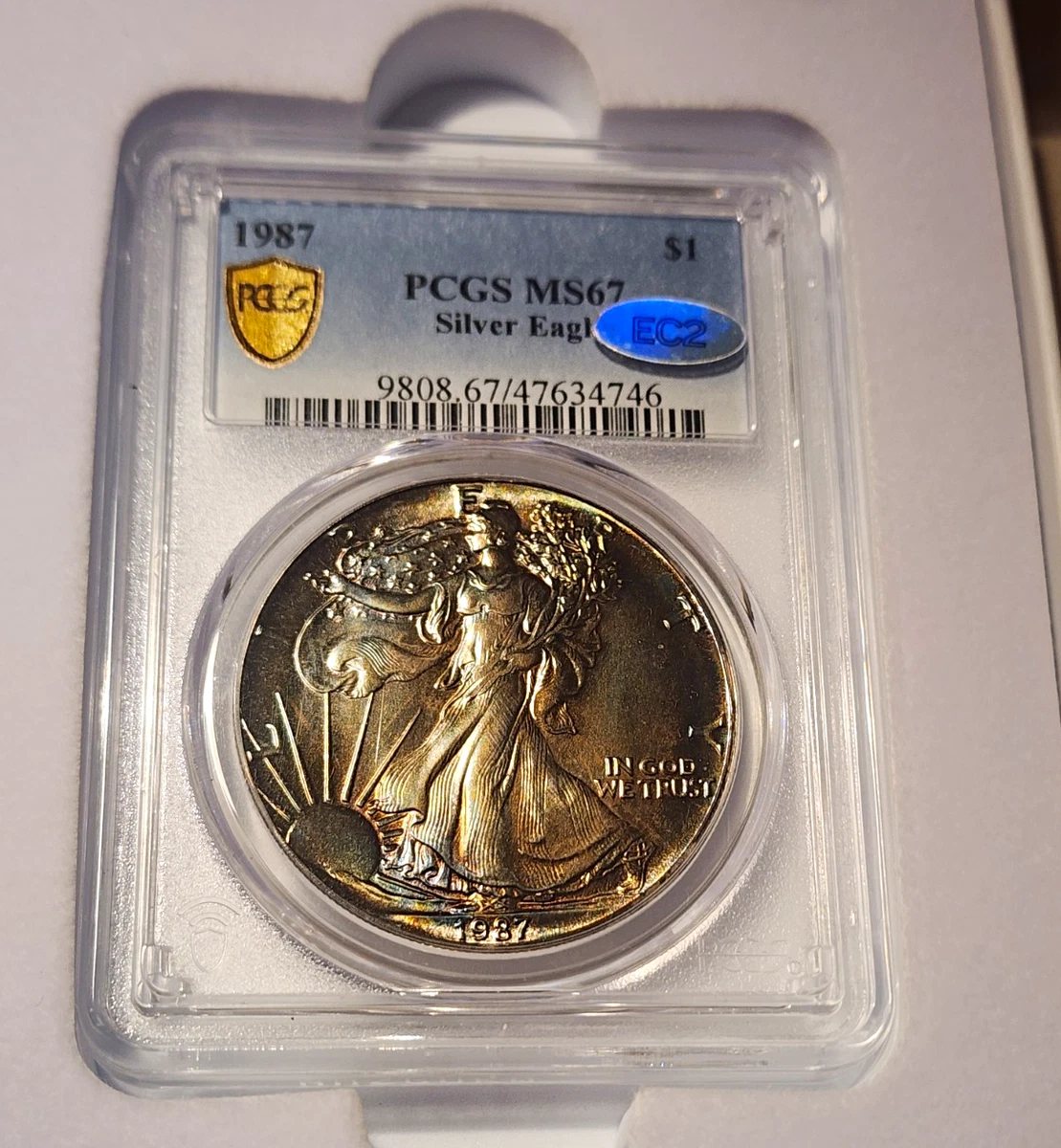 American Eagle PCGS 1987 Silver Bullion Coins for sale | eBay