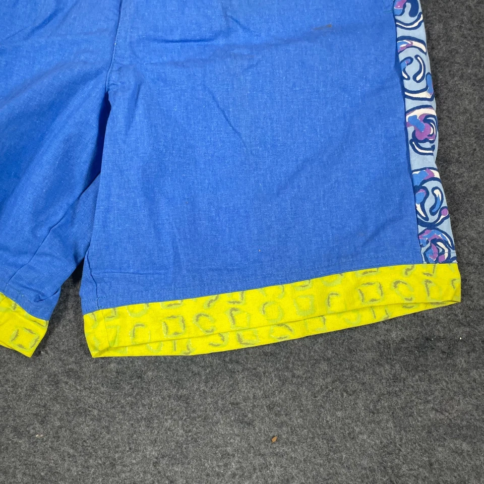 VTG Ocean Pacific Shorts Youth XL Swim Trunks Abstract Print Cotton 90s Surf - Image 2 of 4