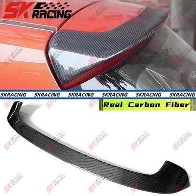 Rear Roof Spoiler Wing Fit For BMW 1 Series F20 12-19 Unpainted FRP/Carbon Fiber