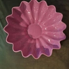Vtg Red Wing Pottery Lotus Fluted Console Bowl Model 1620