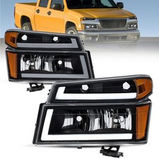2X LED DRL Headlights Assembly For 2004-12 Ch...