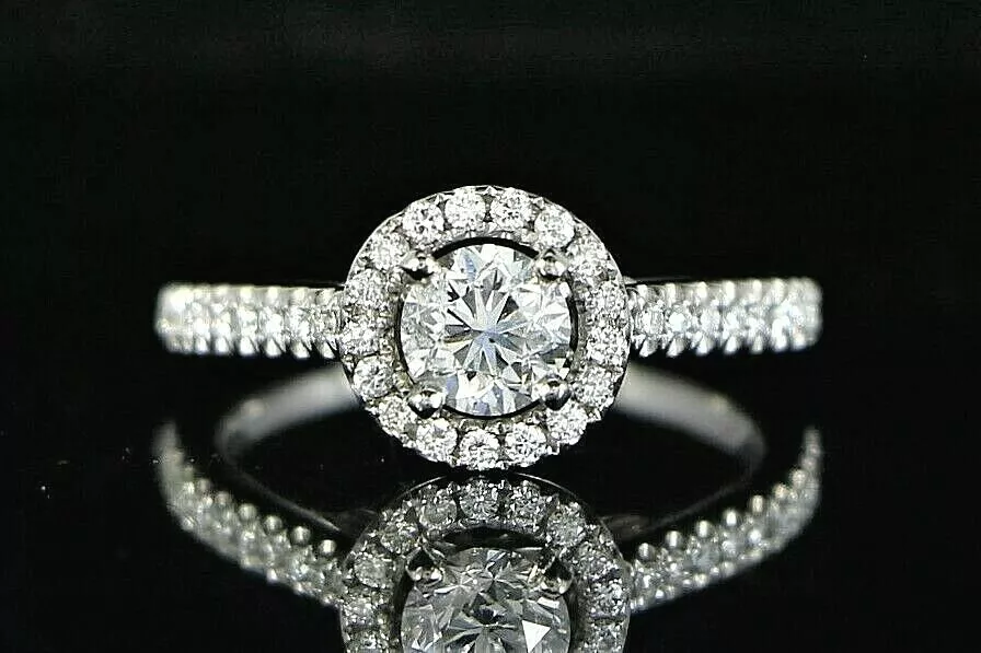 Scott kay halo engagement best sale ring