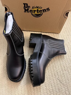 DR. MARTENS ROMETTY CS. Atlas Contrast Stitch Heeled Chelsea DR. MARTENS ROMETTY CS. Atlas Contrast Stitch Heeled Chelsea