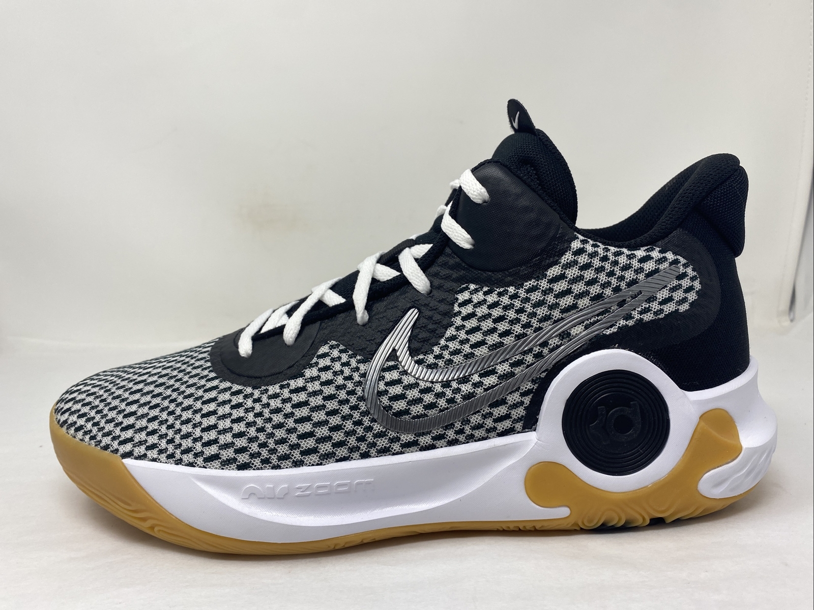 Nike Men’s KD Trey IX Basketball Shoe Black/Grey/Whit… Gem