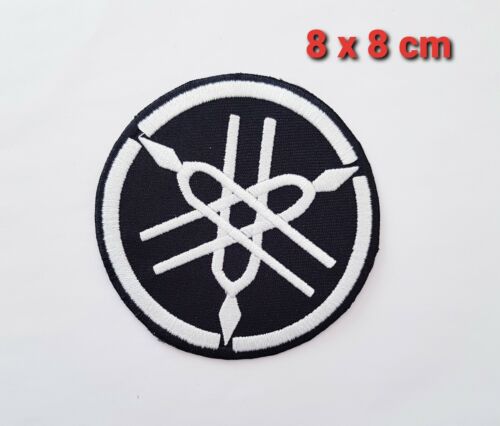 Yamaha Motor Bike Embroidered Iron On Sew On Patch Badge For Clothes etc - Photo 1/1