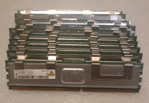 4gb (2x 2GB Qimonda Server Memory Ram PC2-5300F 2Rx4 HYS72T256520HFD-3S-B) FBDIM