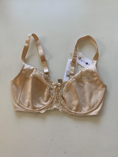 DORINA Talla 36DD Philippa Todo Encaje Figura Completa Sin Acolchado Demi Bra D15006A Beige - Imagen 3 de 8
