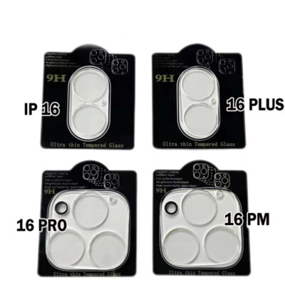 Apple iPhone 16,Plus,Pro,Pro Max - Kamera Schutz Glas *DE* Objektiv Hart Linse