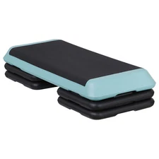 43" Fitness Aerobic Step Platform Exercise Cardio Workout Health Trainer Green