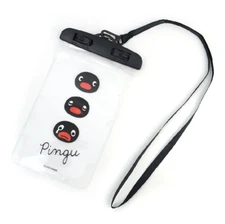 Pingu Waterproof Smartphone Soft Case (Pingu Face) PG PG JPN LTD Penguin Goods 