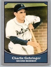 1990 Pacific Legends  Baseball #81 Charlie Gehringer HOF Detroit Tigers