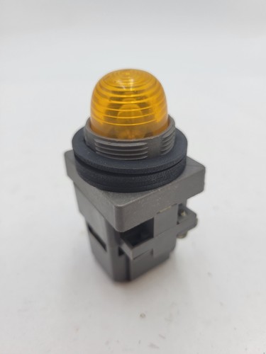 Idec T1 Luce Pilota Arancione 110/120V 50/60HZ Giallo Montaggio Pannello Indicatore Slow On - Foto 15 di 18
