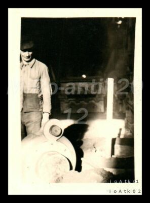 Photo, Concordia hut Bendorf/Koblenz, in the foundry, 1940, 5026-980