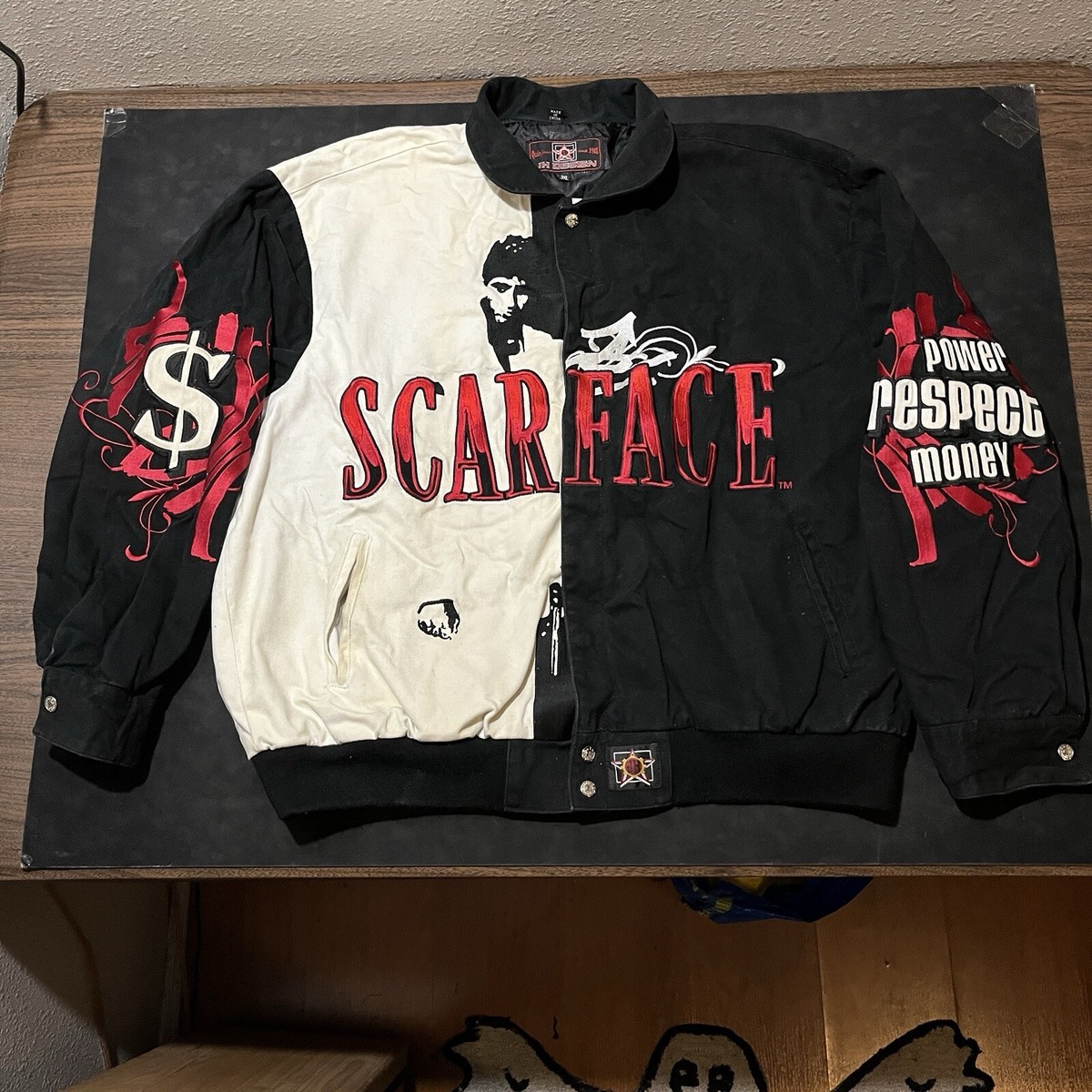 Scarface Jacket The World is Yours Mens 3XL Original JH Design