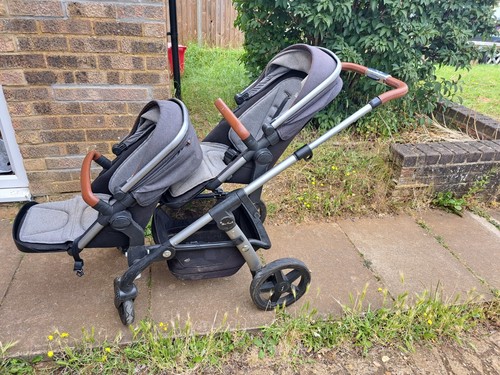 silver cross wave double pram - Picture 6 of 12