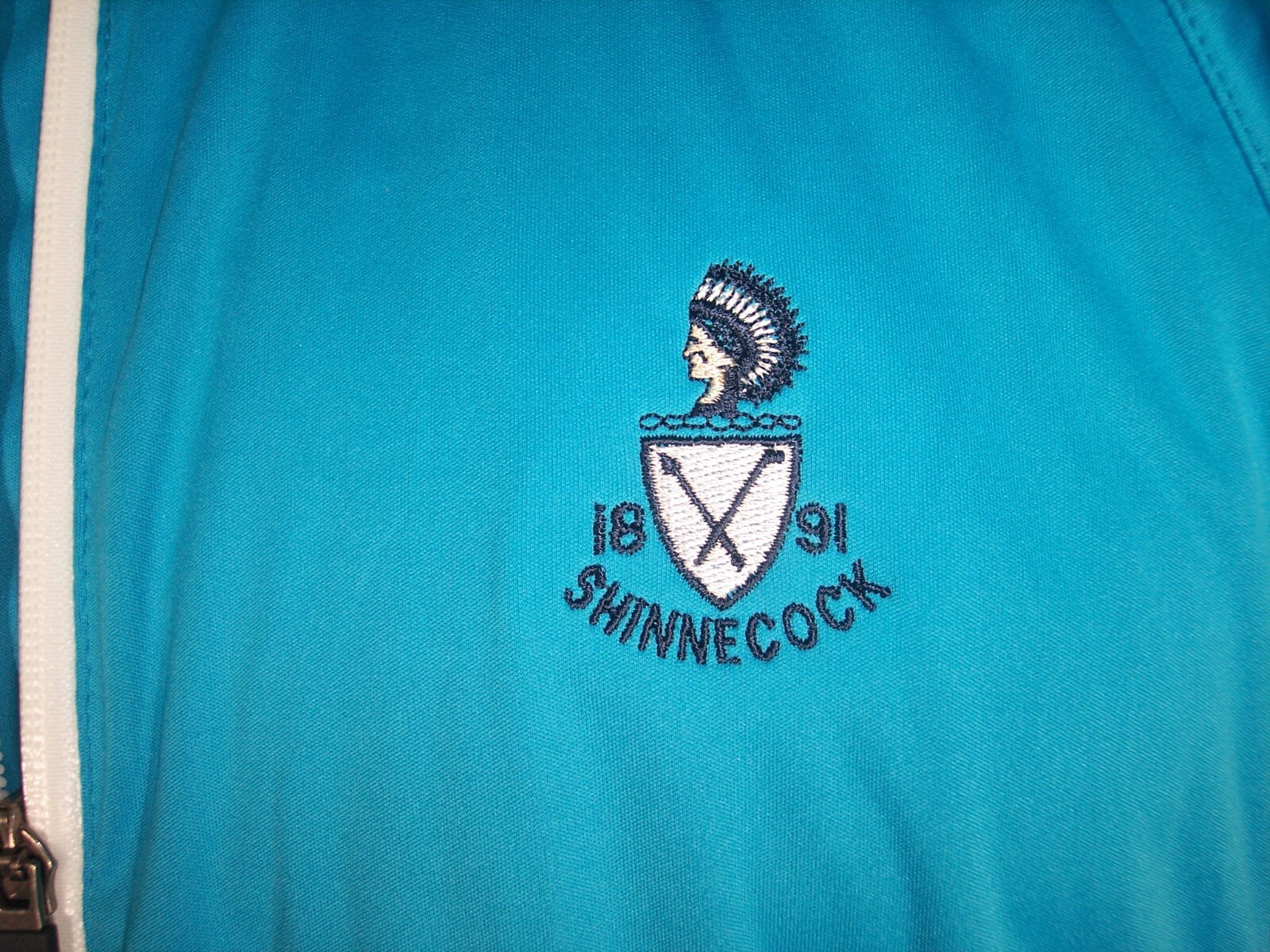 Sun Mountain Rainflex Large Blue Poly Rain Jacket… - image 3